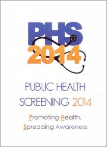 PUBLIC HEALTH SCREENING 2014