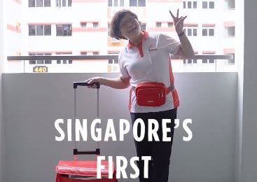 Singapore's First Ever Yakult Lady